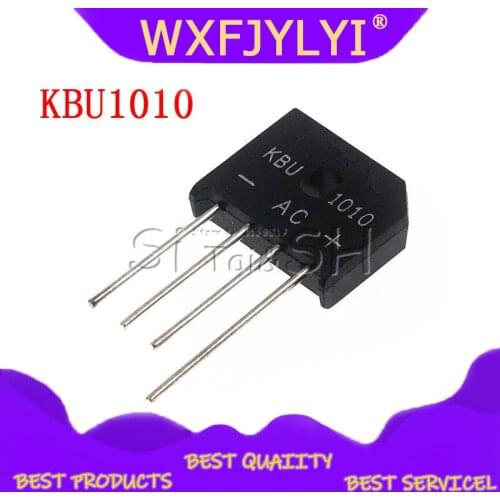 50PCS KBU1010 KBU-1010 10A 1000V diode bridge rectifier neue und original IC