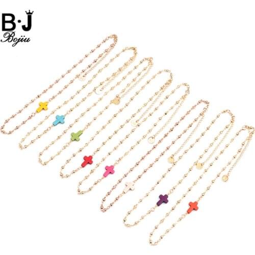 Цепочки с крестиком B·J BOJIU China At AliExpress