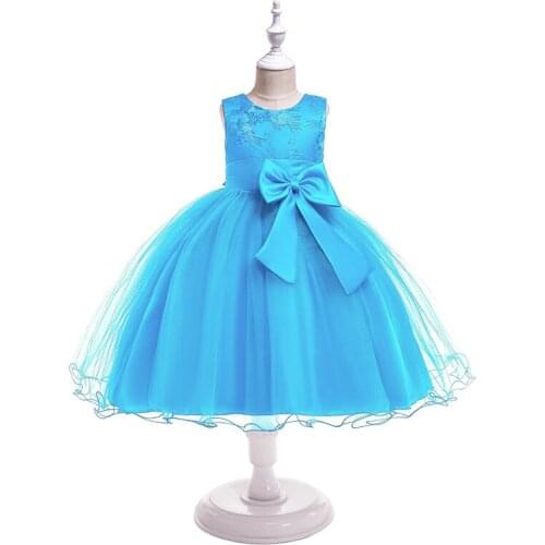 Children’s Evening Formal Ball Gown Dress Kids Christmas Party Summer Princess Dresses For 3-8Y Girl Customes Child Clothes