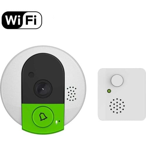 CE High Quality 720P Motion Detection Alarm WiFi Smart Doorbell Phone System Video Door Peephole