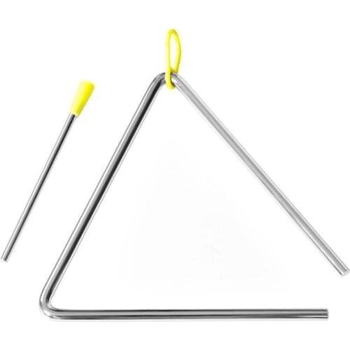 Children Triangle Steel Beating Percussion Musical Instrument Kids Education Childrens Music Toy Gifts Developing Intelligence