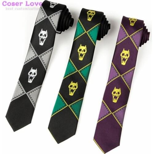 JoJos Bizarre Adventure Kira Yoshikage cosplay accessories tie Halloween Christmas gift