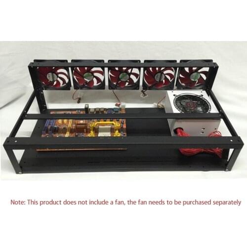 Graphics Card Fixed Bracket Graphics Card Rack 12 Graphics Studio Bracket Open Computer Bracket 12 Card Bit Superimposed Rack