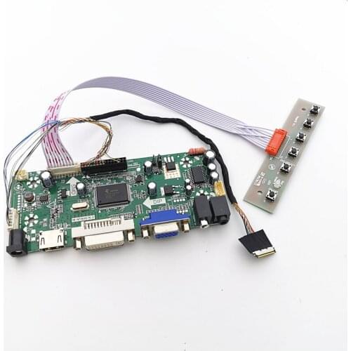 HDMI+DVI+VGA+AUDIO LCD Controller Board kit 12.1inches LTN121W4-L01 1280*800 LCD controller board DIY kits