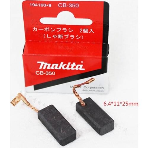 Makita 194160-9 Carbon Brush for CB-350 CB351 HR4010C HR4041C HR4002 HR3210C HR4001C HM0870C HR4013C HR4011C HR3541FC