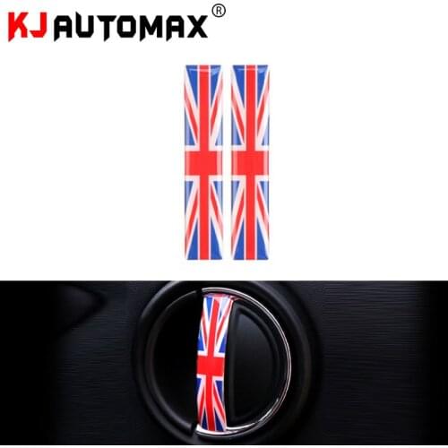 KJAUTOMAX For Mini Cooper F54 F55 F56 F57 F58 F59 F60 Crystal Glue Epoxy Resin 3D Front Door Handle Sticker