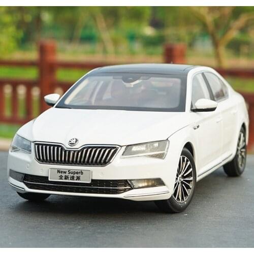 1/18 Alloy Die-casting Car Model Shanghai Volkswagen Skoda Brand New Supercar Adult Collection Holiday Gift Decoration Display