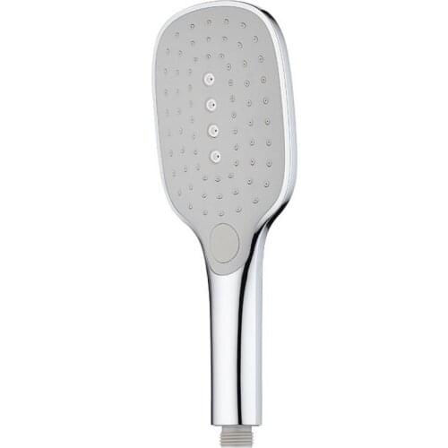 New Booster Shower Head Handheld Bathroom Rainfall Hole High Pressure Handheld Set