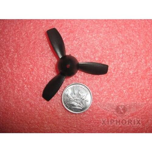 Trefoil plastic propeller aperture 1.5MM motor propeller diameter 50MM DIY model airplane toy accessories free shipping