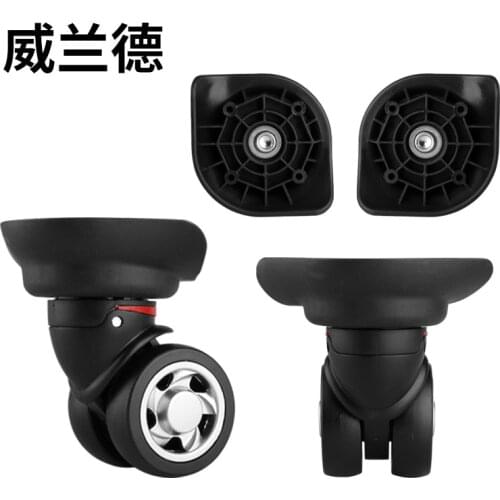 Suitcase casters replace 360-degree swivel casters Sell a set of silent and wear-resistant portable suitcase Black casters Parts