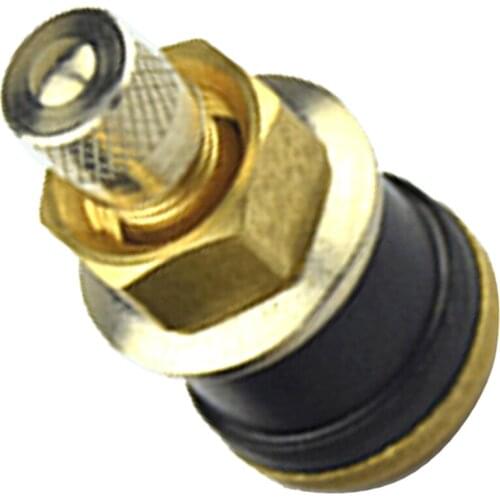 TR575 Straight Brass Air Valve Sets With Dust Cap For Minibus/Truck/Bus
