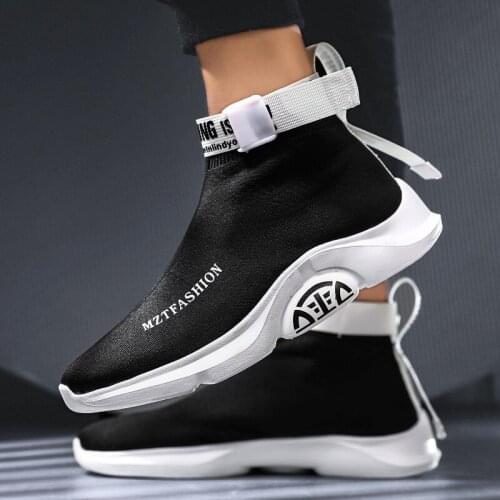 Damyuan Hot Sales Mens High-top Fashion Casual Sneakers Light Breathable Male Gym Outdoor Comfortable Sports Shoes Non-slip