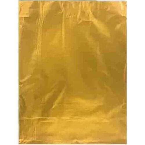 Gold Gift Package For Metallized Adhesive Bag 35x50 cm 25 Pcs wedding bride mariage хна henna