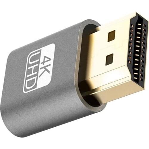 1PC Mini HDMI-Compatible Adapter Plug And Play HDMI-Compatible2.0 Adapter Low Power Consumption HDMI-Compatible Adapter Hot Sale