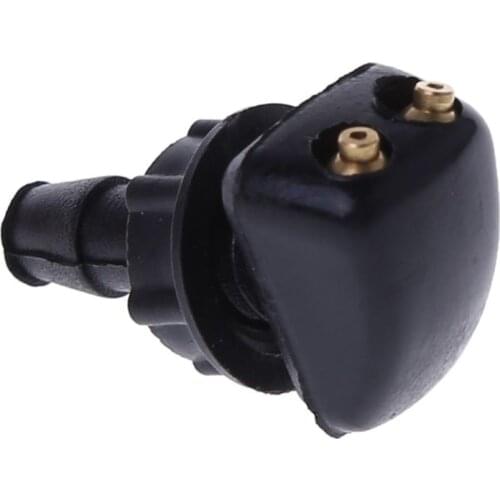 2 X Auto Car Front Windscreen Universal Washer Wiper Nozzle Water Spray DIY Kits For V-o-l-v-o For V-W Replacement