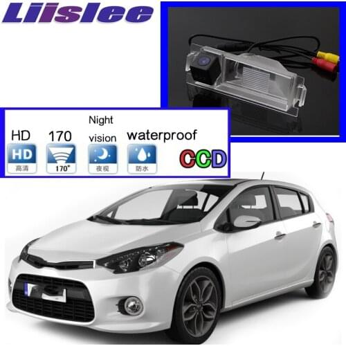 Liislee Car Camera For KIA K3 Cerato Forte Coupe Model 2008~2015 High Quality Rear View Back Up Camera For PAL / NTSC | RCA