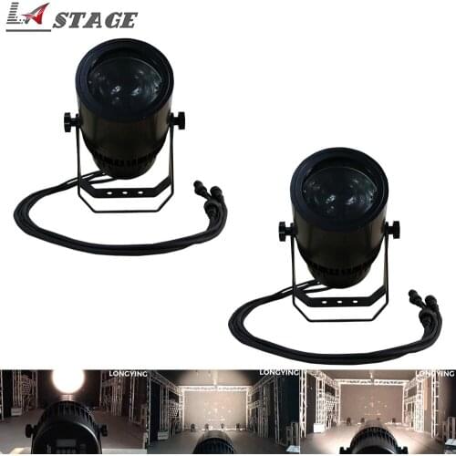 Free Shipping 2pcs/lot IP65 Outdoor Stage Lights High Power 200W Warm White / Cold White Zoom Led COB Par Light DMX For Stage TV