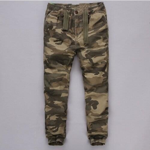 Fashion Camouflage Cargo Pants Men Casual Military Army Style Joggers Loose Baggy Trousers Streetwear Harem Clothing
