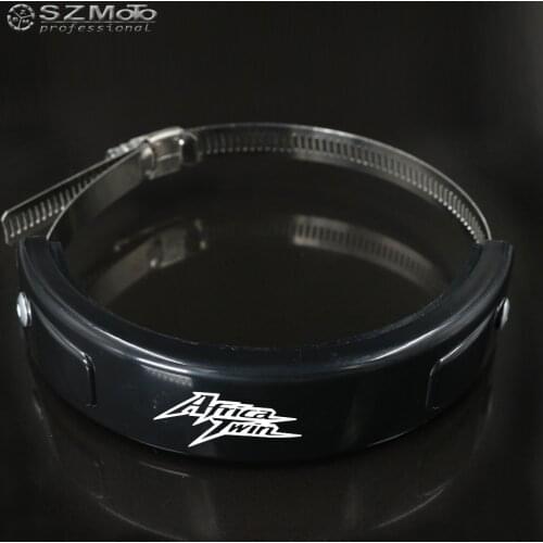 For HONDA CRF1000L Africal twin Silencer Round Oval Exhaust Protector Can Cover SILICONE Motorcycle Scope 100MM-140MM Protect