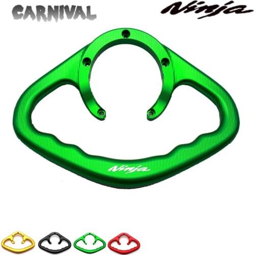 For Kawasaki Ninja400 Ninja300 Ninja250 Motorcycle Passenger Handgrips Hand Grip Tank Grab Bar Handles Armrest