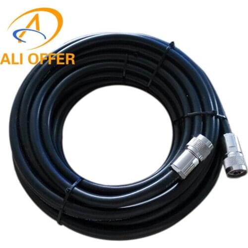 5m 7D-FB SYWV-50-7 Coaxial Cable with 2pcs N-J7 Connector for CDMA GSM DCS PCS 3G 4G Mobile Signal Booster Repeater
