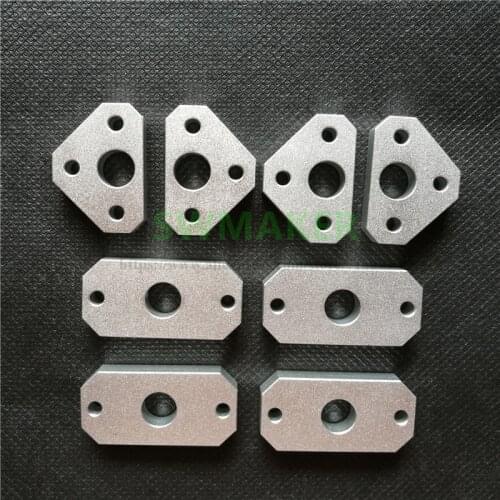 Makerbot Replicator Flashfoge/CTC Upgrade CNC aluminum X/Y axis 8mm rods guide ring extended guide ring kit