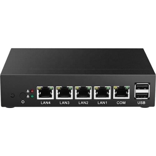 Intel Celeron 1037U Mini PC 6*1000Mbps Intel Gigabit Ethernet Ports pfSense Firewall Appliance Soft Router PC RJ45 VGA 2*USB3.0