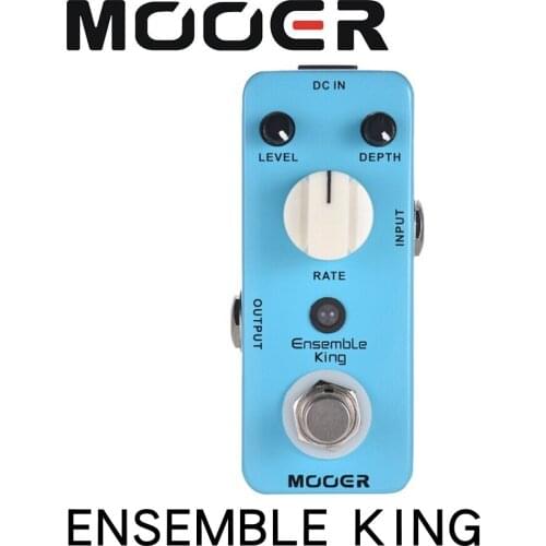 MOOER MCH1 Ensemble King Analog Chorus Guitar Effect Pedal True Bypass Full Metal Shell Guitar Parts & Accessories
