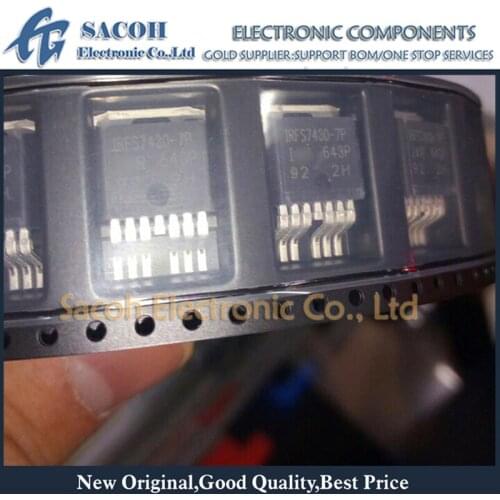New Original 5PCS/Lot IRFS7437-7PPBF IRFS7437TRL7PP IRFS7437-7P or IRFS7434-7P or IRFS7430-7P TO-263-7 195A 40V Power MOSFET