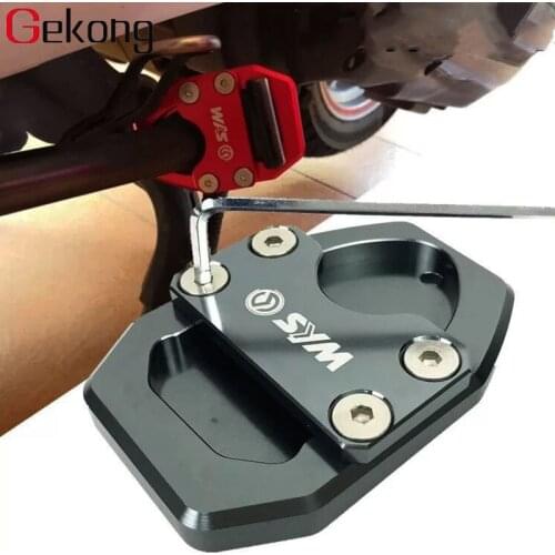 Fit For SYM joymaxZ300 joymax Z300 GTS300i GTS 300i CNC Motorcycle extension pad side bracket side bracket extension plate pad