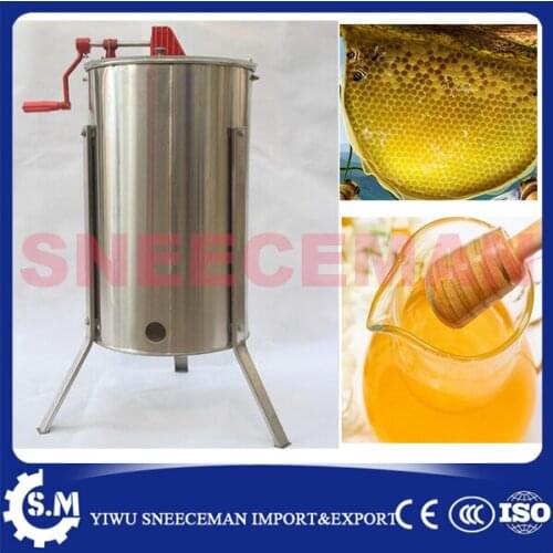 304 stainless steel manual two-box shaker honey extractor extraction machine