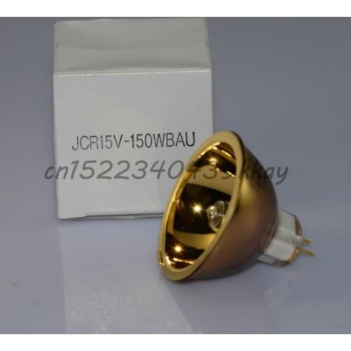 USHIO JCR 15V-150WBAU 15V 150W gold coat halogen lamp,Infrared therapy diagnostic,to IKEN JCR15V150WBAU/T 15V150W bulb