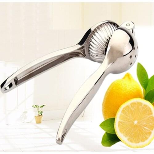 High-End Lemon Squeezer Manual Lemon Pliers Juicer Fruit Juice Extractor Kitchen Tools Kitchen Gadgets Garlic Press 304 Portable