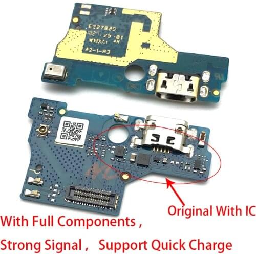 New For ASUS Zenfone Live L1 ZA550KL X00RD USB Charging Port Flex Cable Dock Connector Board Replacement Parts