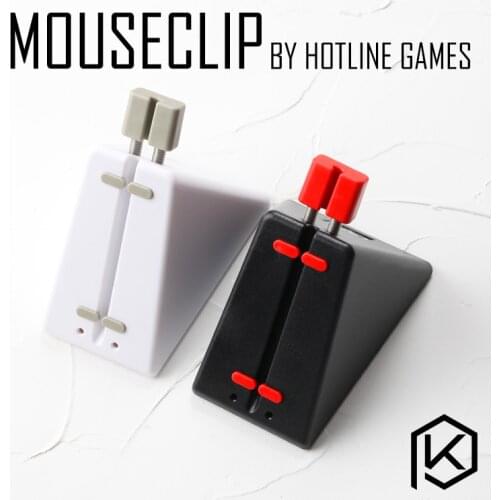 Hotline games mouseclip clip cable Gaming Mouse Cord Controller Computer desktop assistant wire organizer Bungee/Cord holder