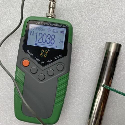 10PCS Strong Magnet Neodymium Rod Separating Ferrous Material Iron Pieces Separator 12000 Gauss D25*200mm with Inner Screw Holes