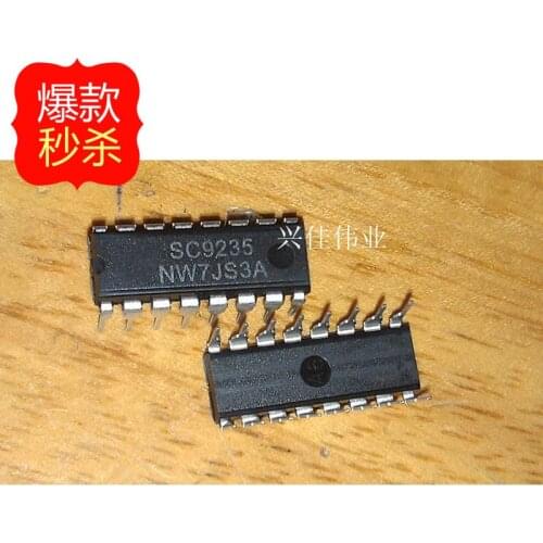 10PCS The new volume control integrated chip SC9235 DIP16
