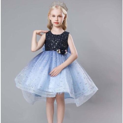 2021 Fasihion Wedding Party Dress Bridesmaid Dresses For Girls Costume Prom Dress Princess Dress Evening Dress For 3-10 Year Old