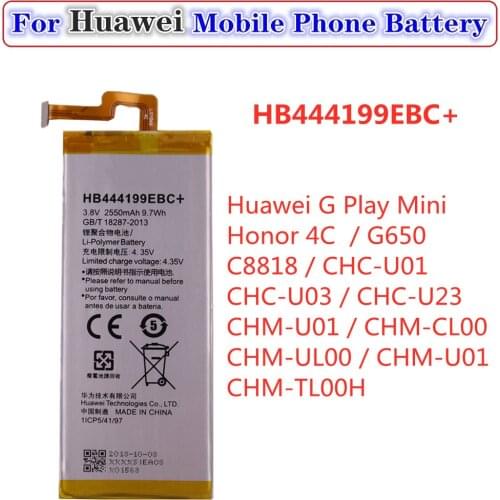HB444199EBC+ Battery For Huawei G Play Mini / Honor 4C / C8818 / CHC-U01 / CHC-U03 / CHM-CL00 / CHM-UL00 / CHM-U01 / CHM-TL00H