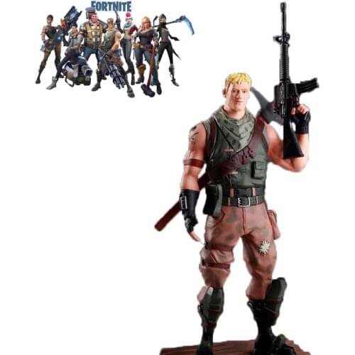 Fortnite Anime Figure Toys Hammer Head Action Figures Fortnight Game Model Replaceable Kids Gifts Set