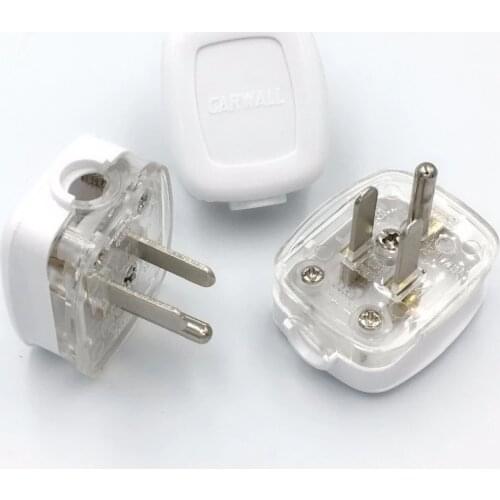 DIY Rewire 3 Pins US Plug 10Amp 250V Male Socket Electrical Wire Connect AC Power Adapter Detachable