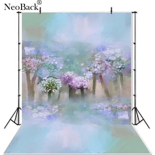 NeoBack Thin vinyl cloth New Born Baby Photography Backdrop children kids backdrops Printing Studio Photo backgrounds P2145
