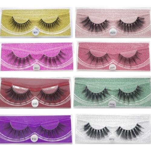 YioWio Wholesale Natural 5D Mink Eyelashes Lashes Cruelty Free Faux Cils Reusable Makeup Maquillaje Fluffy Fake Lashes Pесницы