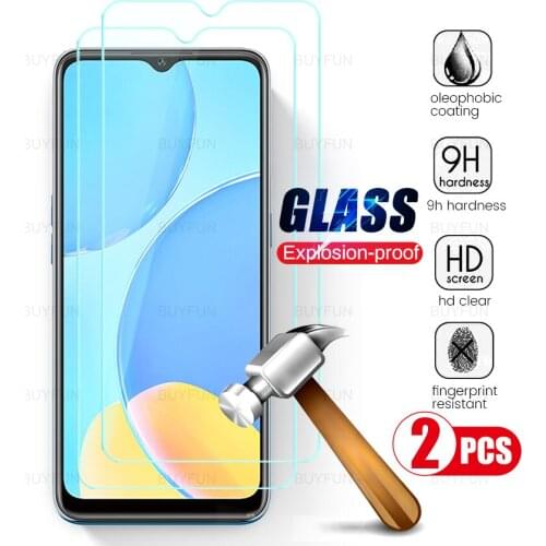 Appo a 15 glass 2pcs full cover screen protector tempered glass for oppo a15 a15s a15 s a 15s oppoa15 oppoa15s 6.52'' phone film