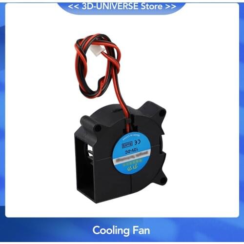 Anet A6 A8 DC Cooling Fan 5015 Turbo fan 4010 Fan 3010 12V/24V Hot End Extruder For MakerBot RepRap UP Mendel I3 Printer