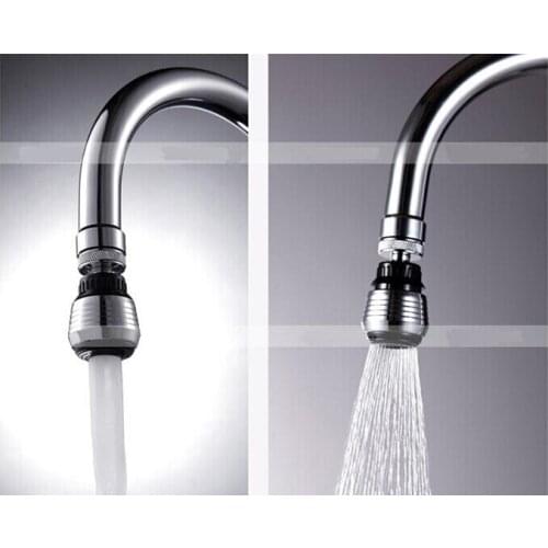 100 pcs Water Saving Tap 360 Rotate Swivel Faucet Nozzle Filter Adapter Aerator Diffuser Kitchen Accessories