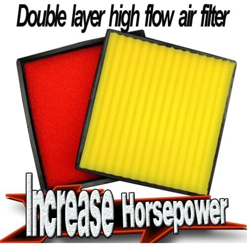 High flow air filter Improve horsepower for Buick Regal Buick LaCrosse Holden Malibu Chevrolet Malibu