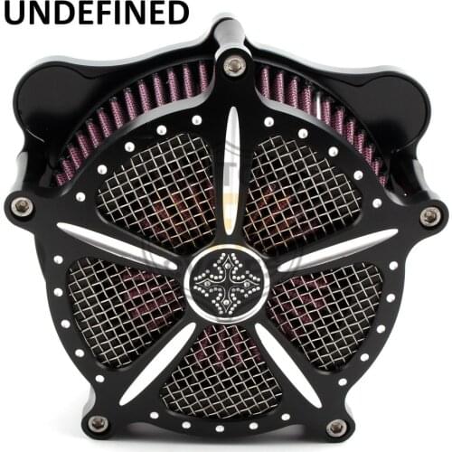 Air Filter Motorcycle Parts CNC Crafts Contrast Cut Air Cleaner for Harley Touring Road King Street Glide CVO 2008-2018 up