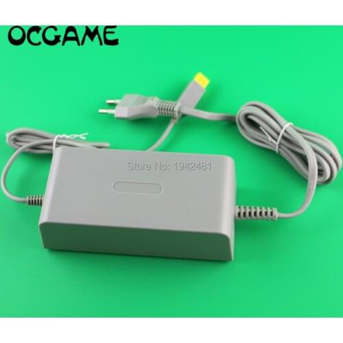 OCGAME high quality EU Plug AC adapter Wall Charger Power Adapter for Nintendo Wii U Console