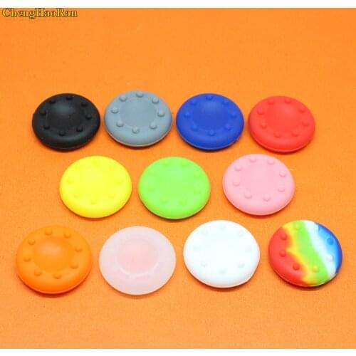 100pairs 200pcs For XBOX 360 Switch Pro Silicone Rubber Thumbstick Caps Covers For PS4 Slim Pro 3 Analog Controller Stick Grips